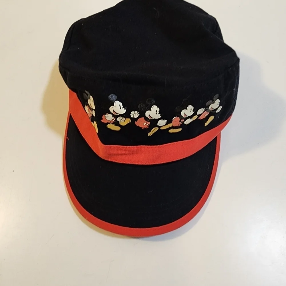 Disney Parks Original Black Mickey Mouse Hat Size Youth